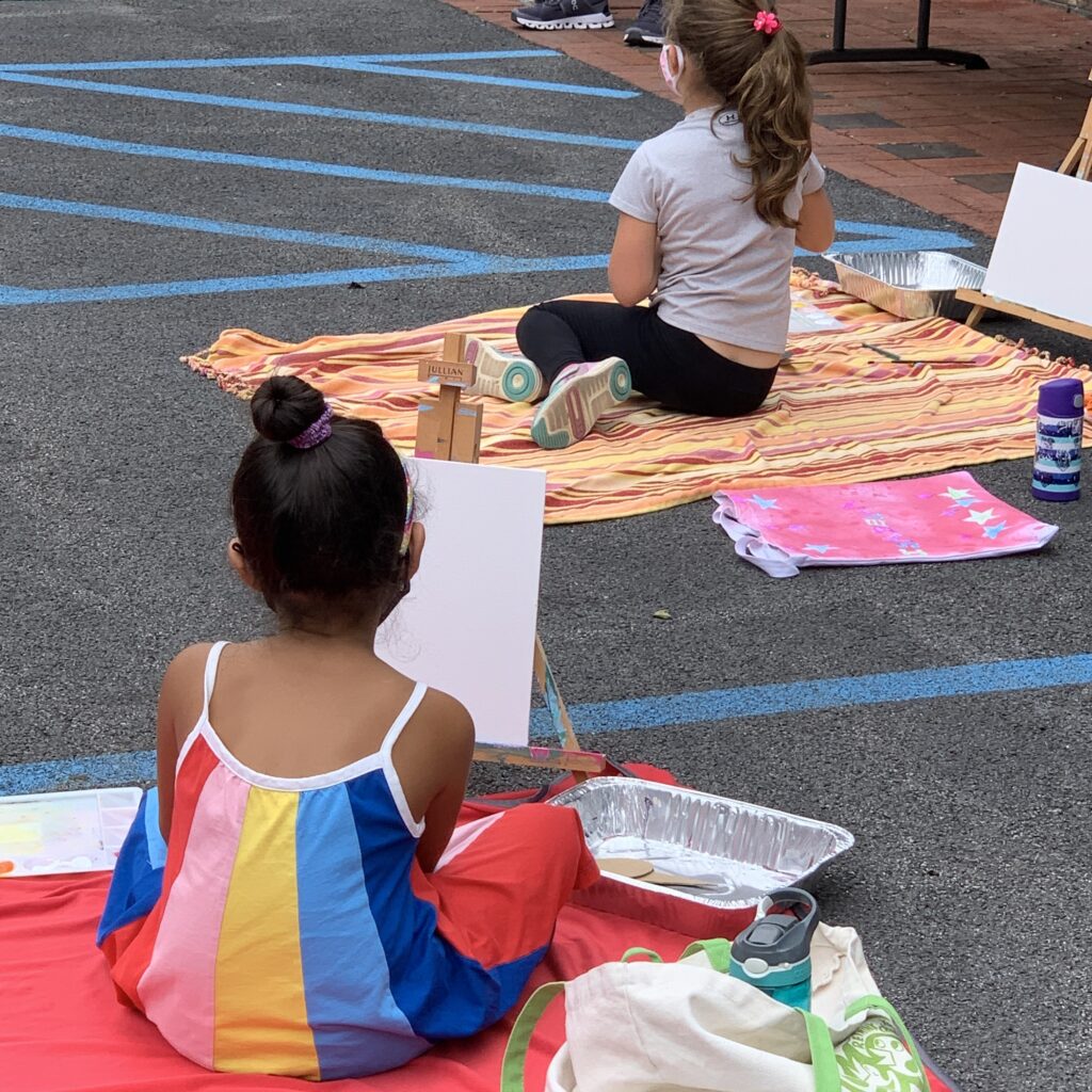 Outdoor Kids Art Classes Railyard Arts Studio